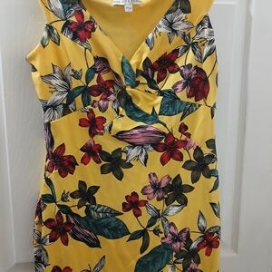 Floral Yellow Dress